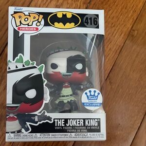 Funko Pop! The Joker King Vinyl Figure - Black, White, Red, Green